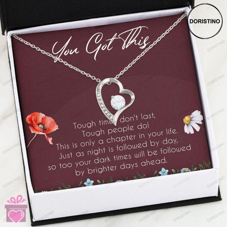 Best Friend Necklace Forever Love Necklace  You Got This Encouragement Necklace Gifts Doristino Trending Necklace